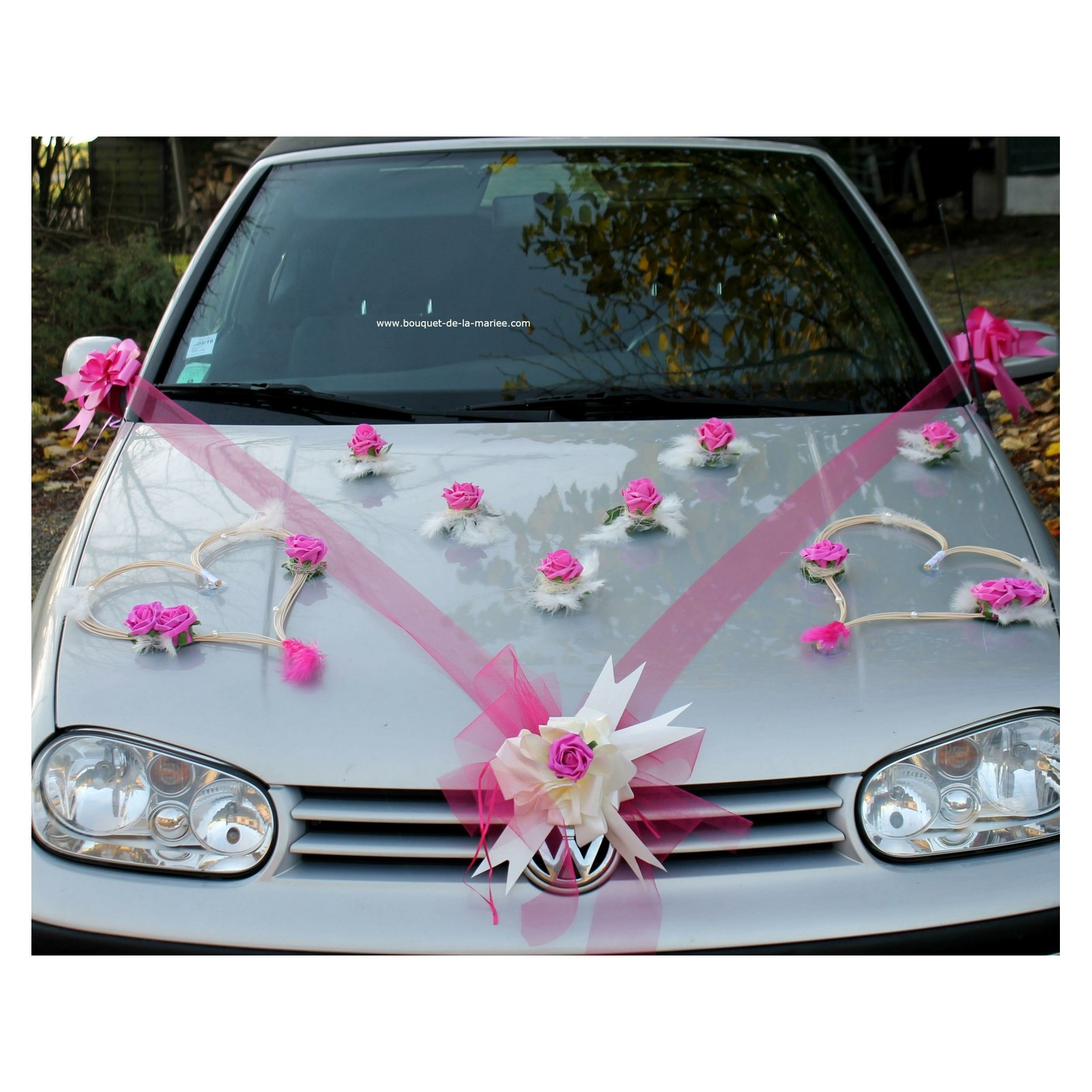 Idées et inspiration pour la décoration de voiture de mariée